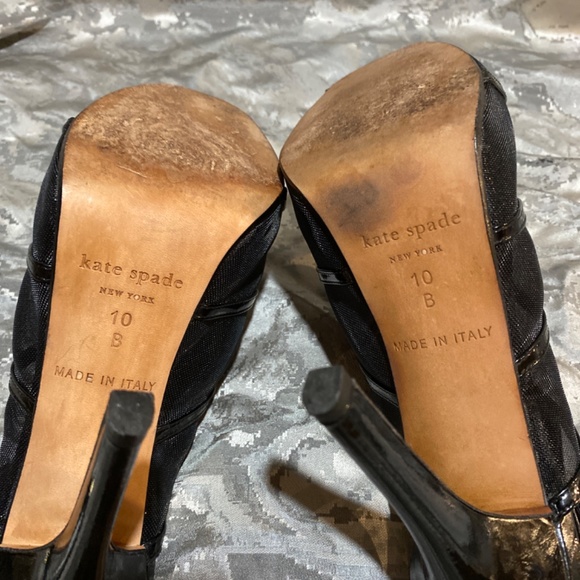 Kate Spade Black Patent Leather High Heels - Picture 8 of 13